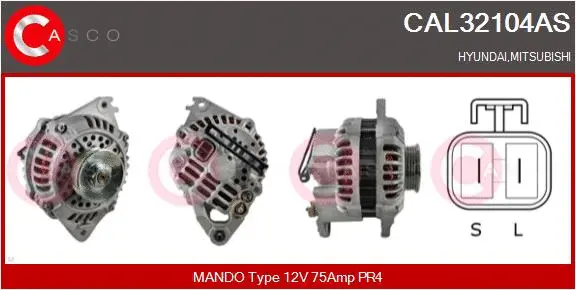 Alternator (CAL32104AS)