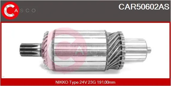 Armature, starter (CAR50602AS)