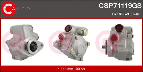 Hydraulic Pump, steering (CSP71119GS)