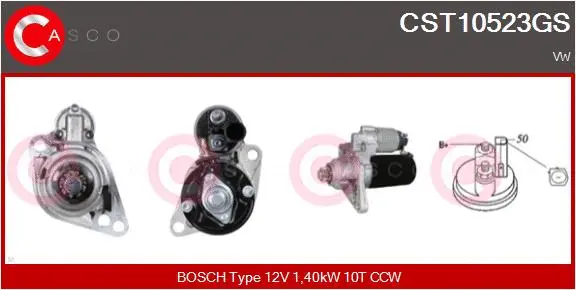Starter (CST10523GS)