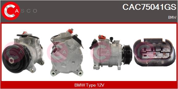 Compressor, air conditioning (CAC75041GS)