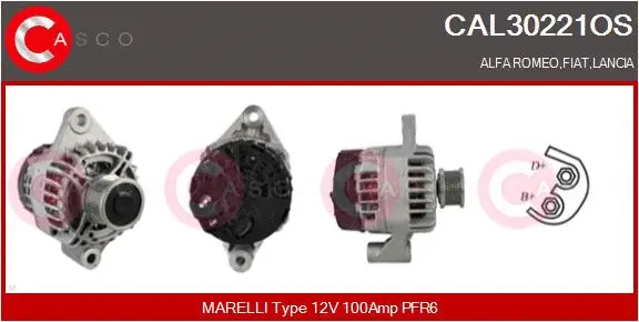 Alternator (CAL30221OS)