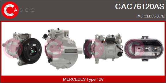 Compressor, air conditioning (CAC76120AS)