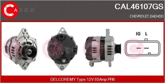 Alternator (CAL46107GS)