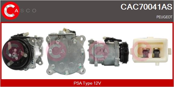 Compressor, air conditioning (CAC70041AS)