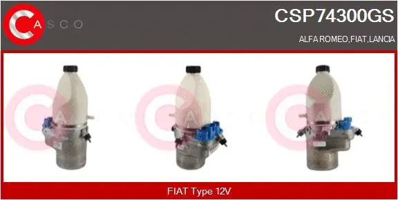 Hydraulic Pump, steering (CSP74300GS)