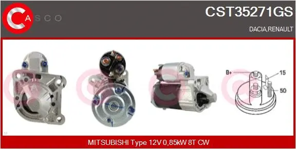 Starter (CST35271GS)
