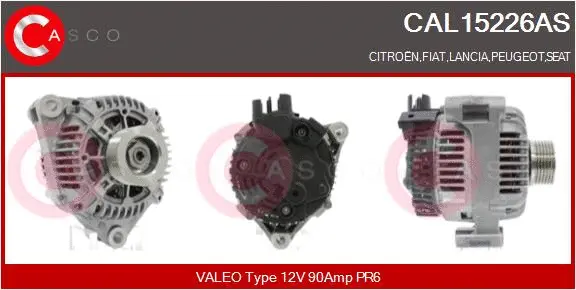 Alternator (CAL15226AS)
