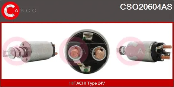 Solenoid Switch, starter (CSO20604AS)