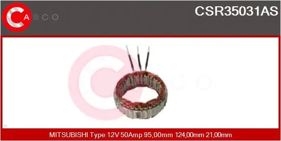Stator, alternator (CSR35031AS)