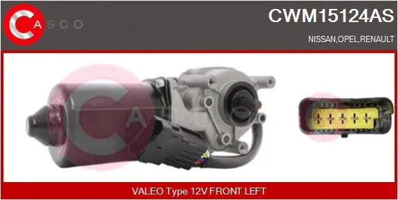 Wiper Motor (CWM15124AS)