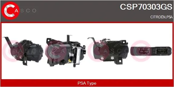 Hydraulic Pump, steering (CSP70303GS)