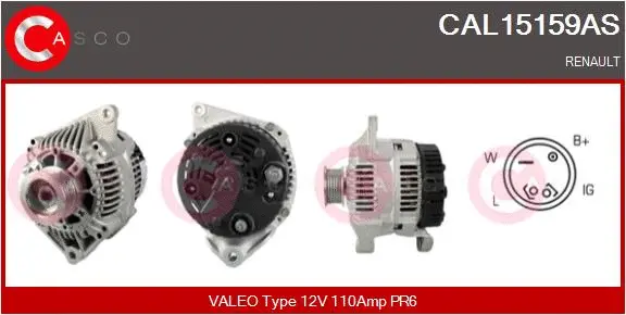 Alternator (CAL15159AS)