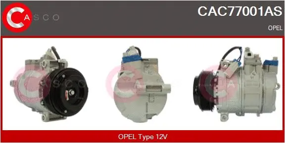 Compressor, air conditioning (CAC77001AS)