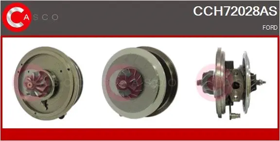 Core assembly, turbocharger (CCH72028AS)
