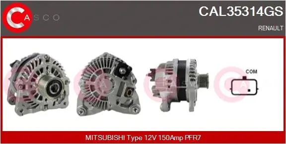 Alternator (CAL35314GS)