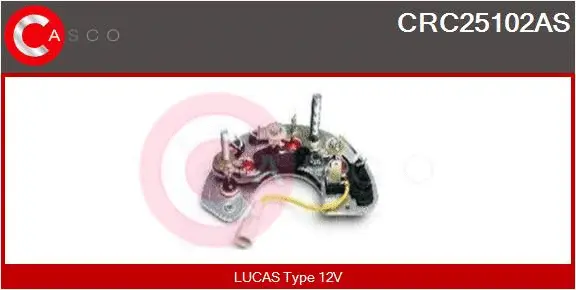 Rectifier, alternator (CRC25102AS)