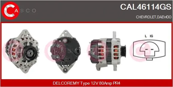 Alternator (CAL46114GS)
