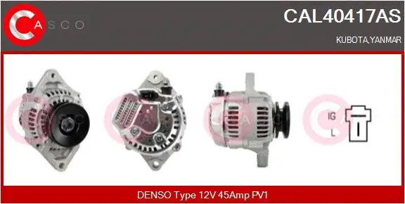 Alternator (CAL40417AS)