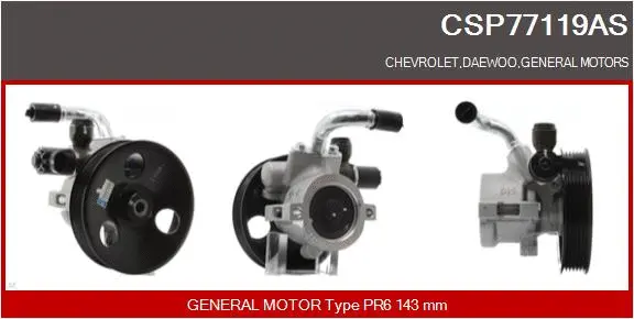 Hydraulic Pump, steering (CSP77119AS)