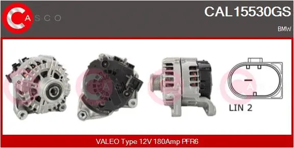 Alternator (CAL15530GS)