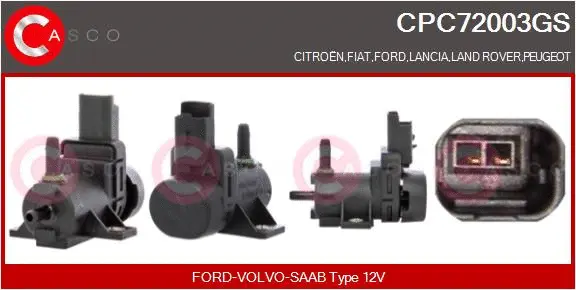 Pressure Converter, exhaust control (CPC72003GS)