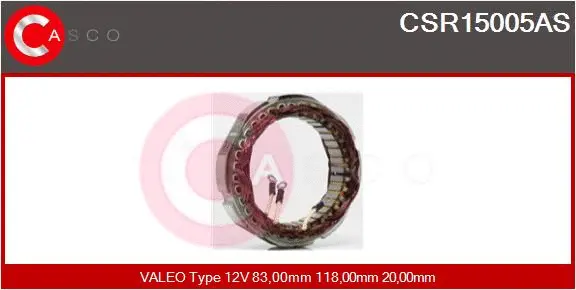 Stator, alternator (CSR15005AS)