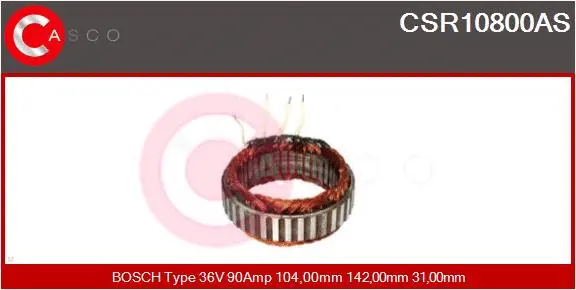 Stator, alternator (CSR10800AS)