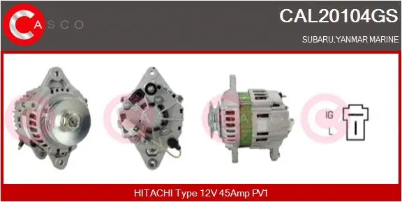 Alternator (CAL20104GS)