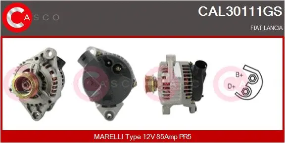 Alternator (CAL30111GS)