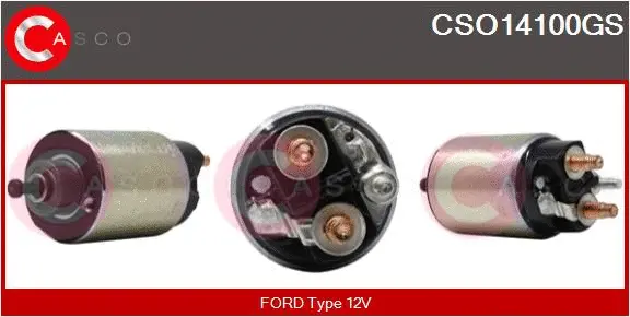 Solenoid Switch, starter (CSO14100GS)