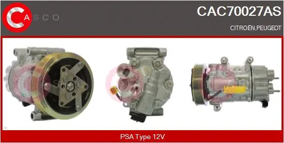 Compressor, air conditioning (CAC70027AS)
