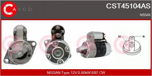 Starter (CST45104AS)
