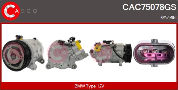 Compressor, air conditioning (CAC75078GS)