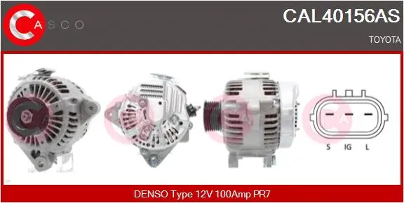 Alternator (CAL40156AS)