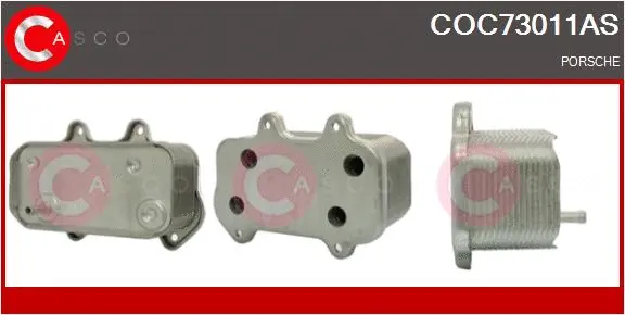 Oil Cooler, engine oil (COC73011AS)