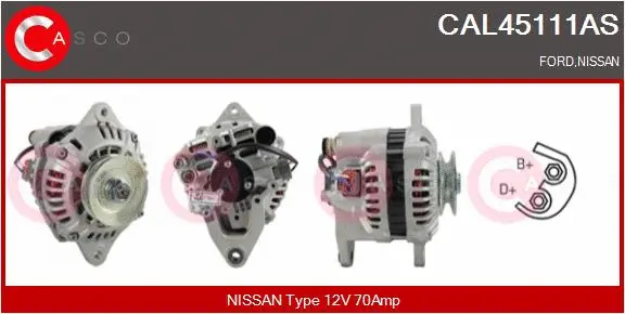 Alternator (CAL45111AS)