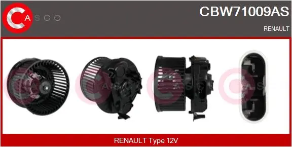 Interior Blower (CBW71009AS)