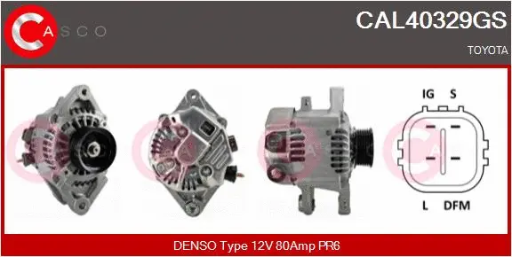 Alternator (CAL40329GS)