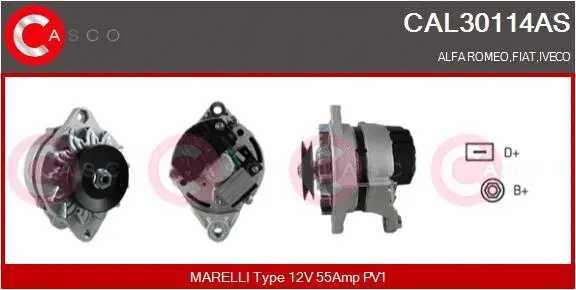 Alternator (CAL30114AS)
