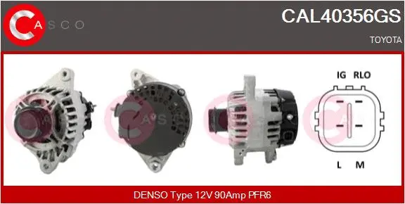Alternator (CAL40356GS)