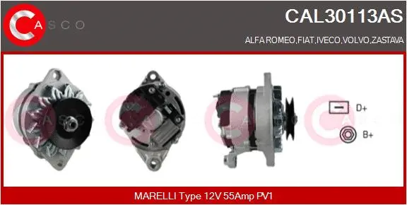 Alternator (CAL30113AS)