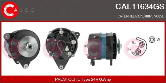 Alternator (CAL11634GS)
