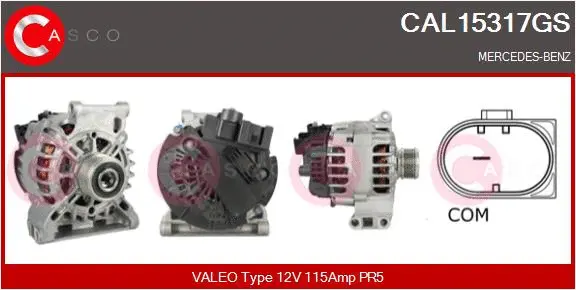 Alternator (CAL15317GS)