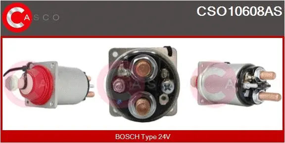 Solenoid Switch, starter (CSO10608AS)