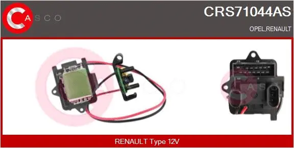 Resistor, interior blower (CRS71044AS)
