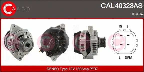 Alternator (CAL40328AS)
