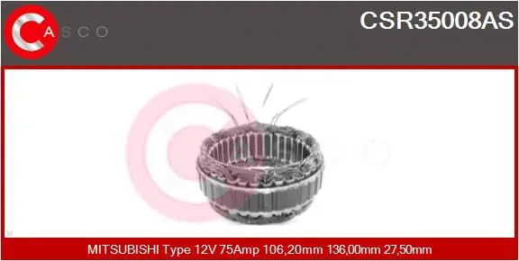 Stator, alternator (CSR35008AS)