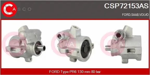 Hydraulic Pump, steering (CSP72153AS)