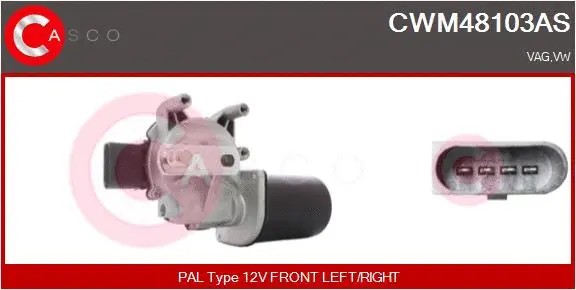 Wiper Motor (CWM48103AS)